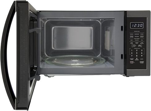 SHARP ZSMC1464HS Oven with Removable 12.4" Carousel Turntable. Orville Redenbacher's Certified Cubic Feet, 1100 Watt with Inverter Technology Countertop Microwave, 1.4 CuFt, Stainless Steel in Saudi Arabia