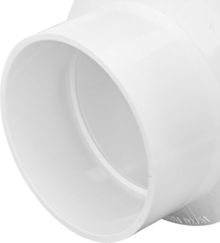 NDS 4P07 PVC S&D زيادة/مخفض اقتران، 3 بوصة × 4 بوصة، لوصلات Hub X Hub Solvent-Weld، للاستخدام مع أنابيب الصرف الصحي والصرف الصحي 3 بوصة و4 بوصة، أبيض in Kuwait