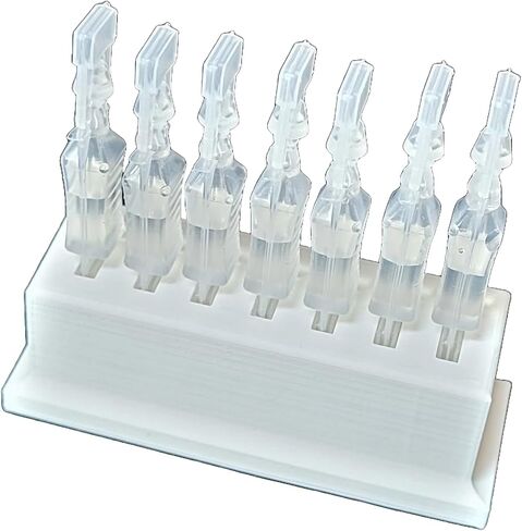 Znet3D Eye Drop Vials Holder & Storage - Upgraded Single-Use Disposable Vial Organizer with Extra Slot Space (White) in Saudi Arabia