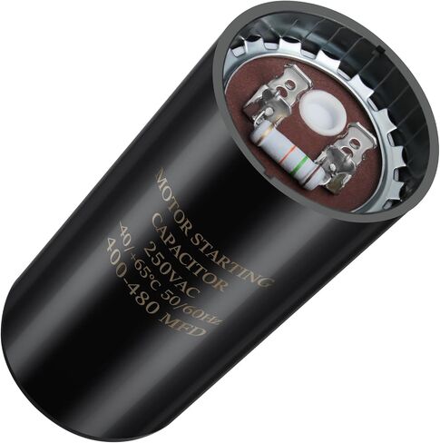 400-480 uf/MFD 250V VAC 50/60 Hz AC Electric Round Start Capacitor Universal Replacement for Electric Motor Applications in Kuwait