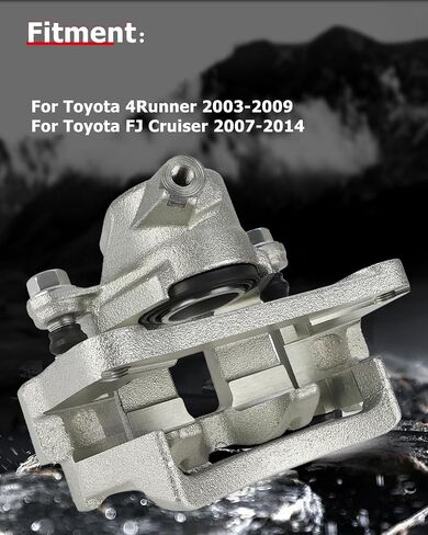 cciyu Performance Disc Brake Caliper with 19-2984 19-2985 fit for 2003-2009 for Toyota 4Runner,2005-2017 for Toyota Tacoma in Kuwait