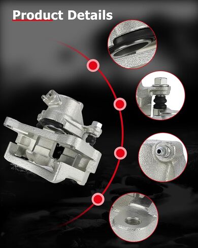 cciyu Performance Disc Brake Caliper with 19-2984 19-2985 fit for 2003-2009 for Toyota 4Runner,2005-2017 for Toyota Tacoma in Kuwait