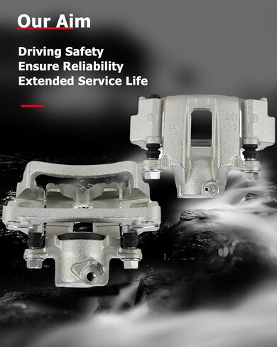 cciyu Performance Disc Brake Caliper with 19-2984 19-2985 fit for 2003-2009 for Toyota 4Runner,2005-2017 for Toyota Tacoma in Kuwait