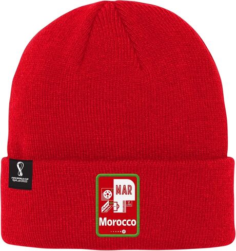 Outerstuff Men's FIFA World Cup Country Core Rib Knit Beanie Hat in Saudi Arabia