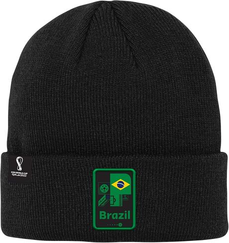 Outerstuff Men's FIFA World Cup Country Core Rib Knit Beanie Hat in Saudi Arabia