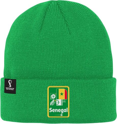 Outerstuff Men's FIFA World Cup Country Core Rib Knit Beanie Hat in Saudi Arabia