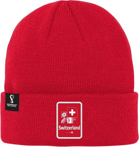 Outerstuff Men's FIFA World Cup Country Core Rib Knit Beanie Hat in Saudi Arabia