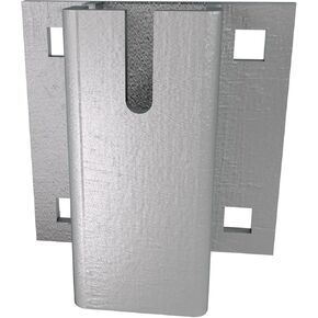 Dock Chain Holder, Hardware Heavy Duty Dock Steel Chain Retainer, Galvanized, 5x5" Cleat Flat Washer Plate Bearing Plate Floating Dock with 1/2" Holess, Thickness 6mm - NO Carriage Bolts and Chain