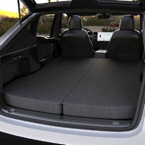 4" Memory Foam Camping Mattress for Tesla Model Y, 76" x 43" CertiPUR-US Foam Car Bed Mattress