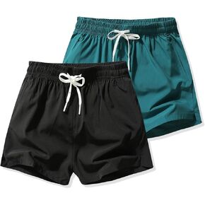 Men's 3 Pack Quick Dry Gym Workout Shorts Athletic Shorts Lightweight Running Shorts with Pockets Outdoor Shorts
