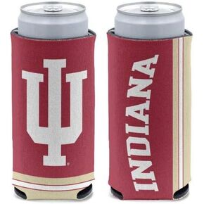 Wincraft NCAA Indiana Hoosiers Slim Can Cooler, Team Colors, One Size