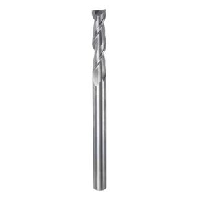uxcell Carbide Square End Mill, 7/16" Diameter Uncoated 2 Flutes Milling Bit Cutter, for Aluminum Copper Non-Ferrous Metal, 7/16" Shank 2-11/32" Cut Length 6" Extra Long