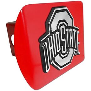 Elektroplate Ohio State University Red Hitch Cover