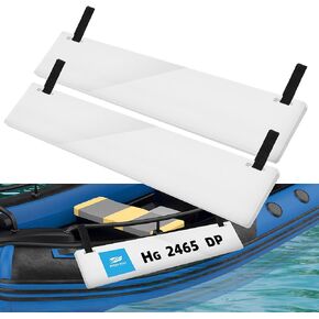 Registration Number Plate for Inflatable Dinghy and Dinghy Boat,Plastic Boat Registration Holder, Boat Numbers and Letters (Pack 2)