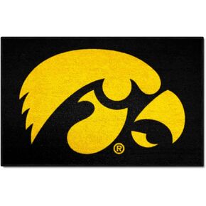 FANMATS 3890 NCAA - Iowa Hawkeyes Starter Mat Accent Rug - 19in. x 30in. | Sports Fan Home Decor Rug and Tailgating Mat