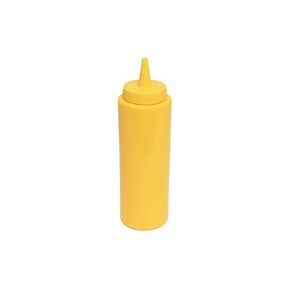 FSE PLTHSB008Y Squeeze Bottle, 8 oz., plastic, yellow, Pack of 12
