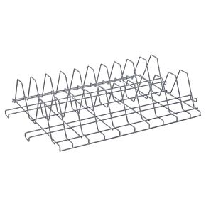 FSE Quantum TDR24363GY Pan Drying Rack, 36"W x 24"D, (8) pan Capacity at 3" spacing, mounts on Wire, Polymer/Wire and Millenia Shelving, NSF