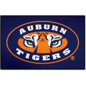 FANMATS - 5085 NCAA Auburn University Tigers Nylon Face Starter Rug 19"x30"