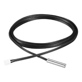 NTC Thermistor Probe 200K 3.3ft Waterproof Stainless Steel Temp Sensor Probe, [for Digital Temperature Transmitter]