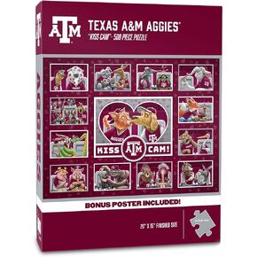 YouTheFan NCAA Nebraska Cornhuskers Kiss Cam 500pc Puzzle