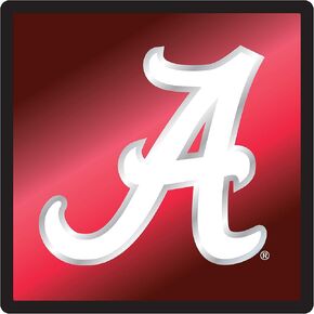 Alabama Crimson Tide Square "A" Trailer Hitch Cover for 2" Receiver