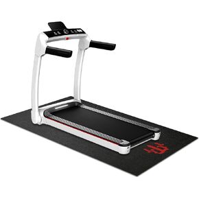 ZTZ Bike Mat Compatible with Peloton Bikes & Treadmill & Elliptical Machine， 6mm Thick Non Slip Floor Mats for Gym，Protect Hardwood Floor Carpet Concrete（36" x 72"）