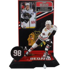 McFarlane Toys - Connor Bedard (Chicago Blackhawks), NHL Posed, 7in Figure