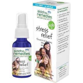 سيدها ريميديز بخاخ تخفيف التوتر للأطفال الذين يعانون من نفاد الصبر، والتهيج، والأنين، | علاج مثلي طبيعي 100% بأملاح الخلايا وخلاصات الزهور in Kuwait