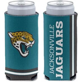 WinCraft NFL Jacksonville Jaguars Slim Can Cooler, Team Colors, One Size
