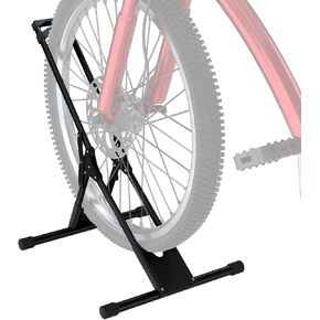 RELIANCER 3 Adjustable Bike Storage Stand,Bicycle Floor Parking Rack,Steady Bike Wheel Holder Fit All Mountain & Road Bikes,Indoor Outdoor Cycling Storage Organizer,Apartment Garage Cycle Tires Holder