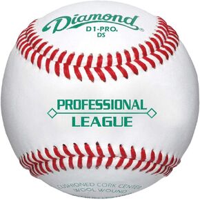 Diamond D1-Pro Professional League Leather Baseballs 12 Ball Pack