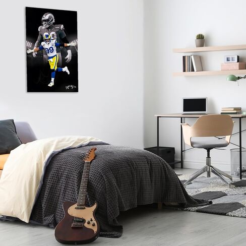 Lamar Jackson Poster Football Posters Football Posters For Boys Bedroom Football Wall Art Football Gifts Football Poster Art Prints Unframed 16X24 Poster in Saudi Arabia