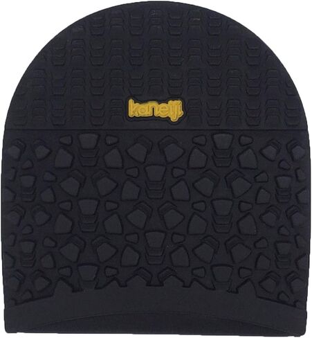 Shoe Repair Replacement Rubber Heels and Half Sole use for ice and Snow,4mm Thickness Half Sole and 7mm Heels (Black) in Saudi Arabia