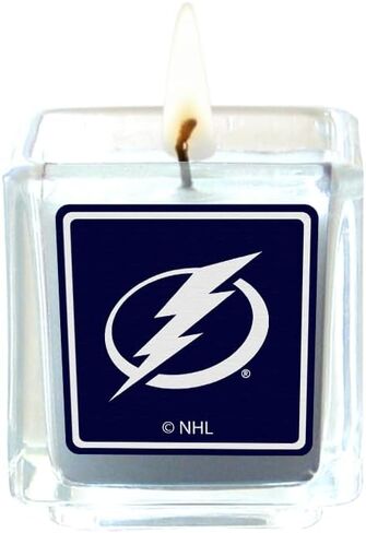 شموع معطرة من Siskiyou Sports NHL Tampa Bay Lightning، 4 قطع مقاس واحد، ألوان الفريق in Saudi Arabia
