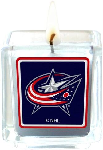 شموع معطرة من Siskiyou Sports NHL Columbus Blue Jackets، 4 قطع مقاس واحد، ألوان الفريق in Saudi Arabia