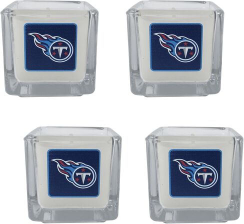 Siskiyou Sports NFL Tennessee Titans Scented Candles, 4 pk One Size, Team Colors in Saudi Arabia