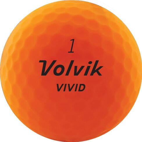 Volvik New Vivid Golf Balls: Matte Green, Dozen in Saudi Arabia