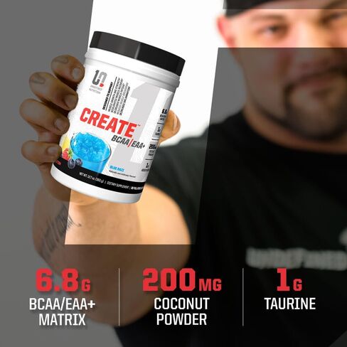 تغذية غير محددة تخلق BCAA/EAA+ (الحمضيات البرتقالية) بواسطة بريان شو - تعافي العضلات والقدرة على التحمل، 6.8 جم BCAA/EAA Matrix - كامل الطيف BCAA + مكمل الأحماض الأمينية الأساسية - 30 وجبة in Saudi Arabia