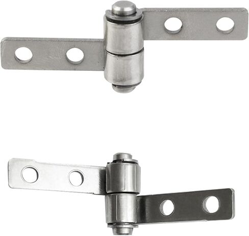 MY MIRONEY 2 Sets 360 Degree Torque Hinge Carbon Steel Torque Shaft Hinge Hardware Torque Friction Type Positioning Hinges with Screws, 0.5N.m, Large in Kuwait