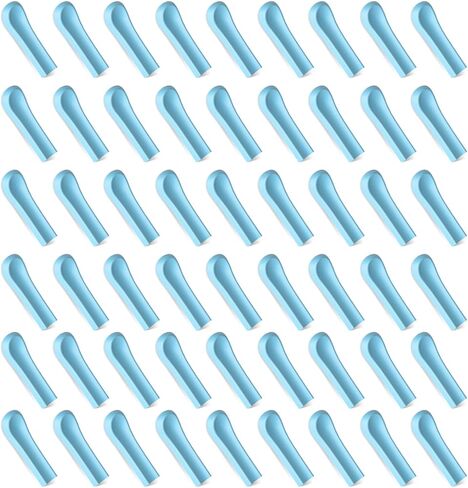 100Pcs Ear Spoon Tips Silicone,Ear Cleaner Replacement Tips,Ear Wax Removal Replacement Tips, Ear Spoon Replacement Tips for Teens Adults Ear Wax Removal (Blue) in Saudi Arabia