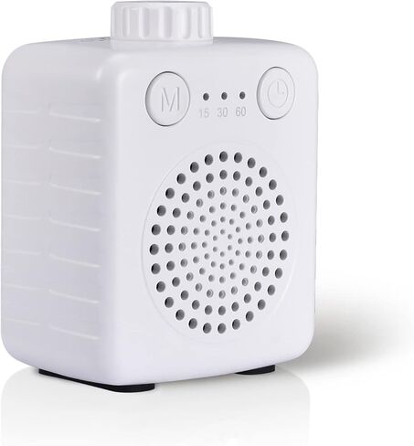 White Noise Machine with 20 Soothing Sounds Portable Sound Machine for Baby Adults White Noise Sound Machine|Hanging Rope|Headphone Jack|Timers|Memory Function Compact Size-Black in Saudi Arabia
