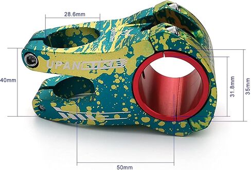 UPANBIKE دراجة الجذعية 31.8 مللي متر/35 مللي متر دراجة هوائية جبلية الجذعية طول 50 مللي متر 35 مللي متر المقود الجذعية ل الطريق دراجة MTB BMX Fixie Gear Bike in Kuwait