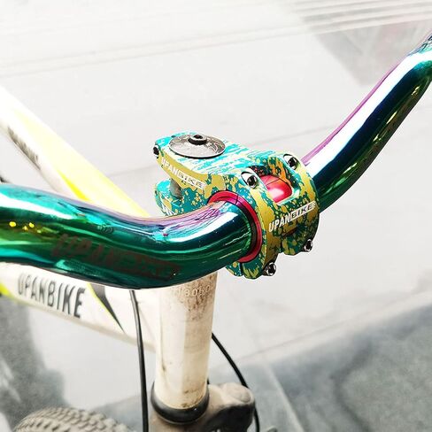 UPANBIKE دراجة الجذعية 31.8 مللي متر/35 مللي متر دراجة هوائية جبلية الجذعية طول 50 مللي متر 35 مللي متر المقود الجذعية ل الطريق دراجة MTB BMX Fixie Gear Bike in Kuwait