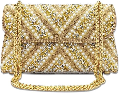 Rhinestones Clutch Purses for Women Chain Shoulder Bags Sparkly Evening Bags for Cocktail Prom Party Wedding in Saudi Arabia