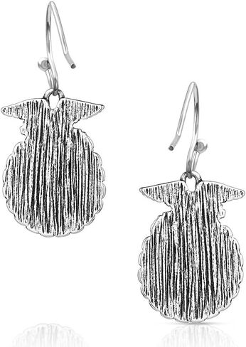 Montana Silversmiths Future Farmers of America FFA Emblem Hypoallergenic French Wire Earrings in Saudi Arabia