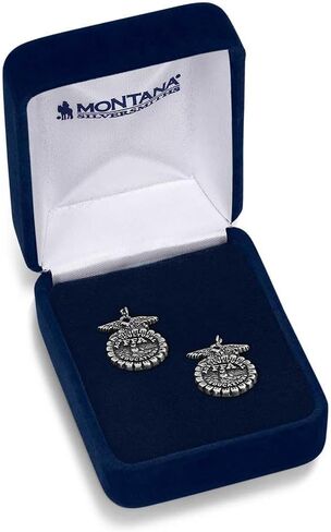 Montana Silversmiths Future Farmers of America FFA Emblem Hypoallergenic French Wire Earrings in Saudi Arabia
