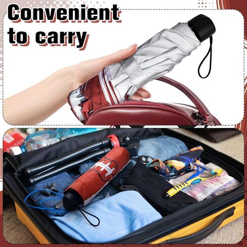 4 قطع مظلة كرة القدم مظلة كرة رياضية مقاومة للرياح مظلة رياضية محمولة قابلة للطي لمحبي لاعبي كرة القدم الرجال والنساء هدايا المدرسة والجامعة لعبة كرة القدم السفر لوازم الشمس المطر in Kuwait