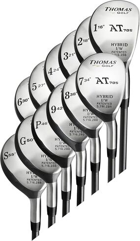 New! Hybrids by Thomas Golf [Choose Any Hand, Any Flex, Any Loft] (2024) from Driver to LW +Includes Head Cover! in Saudi Arabia
