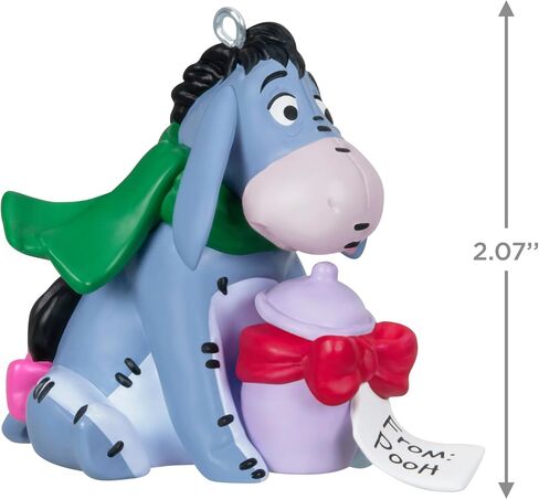 Hallmark Keepsake Christmas Ornament 2024, Disney Winnie the Pooh Leapfrogging Friends, Gifts for Disney Fans in Saudi Arabia