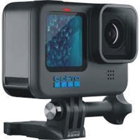 كاميرا الحركة السوداء GoPro HERO11، تتضمن الحزمة أيضًا: مقبض يد قصير، بطارية إندورو احتياطية in Saudi Arabia